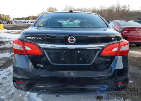 2019 Nissan Sentra S z USA, uszkodzony, nr VIN 3N1AB7AP9KY368420